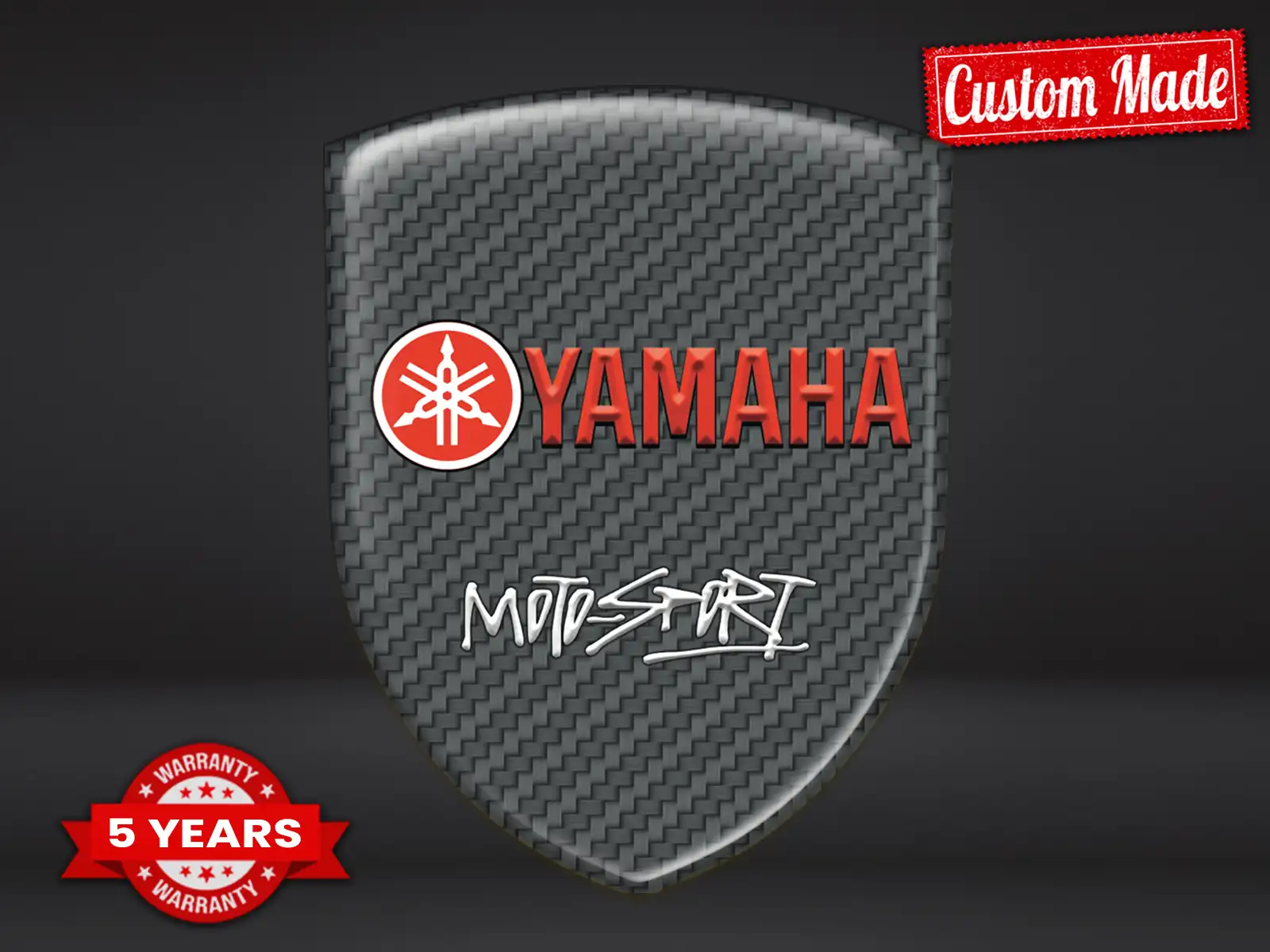 Yamaha Stickers Vitre Arrière Max Pro Résistant Élégant